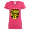Women’s Glitter V-Neck T-Shirt Thumbnail