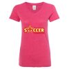 Women’s Glitter V-Neck T-Shirt Thumbnail