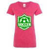 Women’s Glitter V-Neck T-Shirt Thumbnail