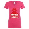 Women’s Glitter V-Neck T-Shirt Thumbnail