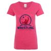Women’s Glitter V-Neck T-Shirt Thumbnail