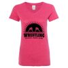 Women’s Glitter V-Neck T-Shirt Thumbnail