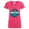 Women’s Glitter V-Neck T-Shirt Thumbnail