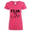 Women’s Glitter V-Neck T-Shirt Thumbnail