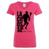 Women’s Glitter V-Neck T-Shirt Thumbnail