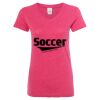 Women’s Glitter V-Neck T-Shirt Thumbnail