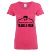 Women’s Glitter V-Neck T-Shirt Thumbnail