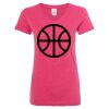 Women’s Glitter V-Neck T-Shirt Thumbnail
