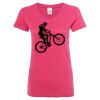 Women’s Glitter V-Neck T-Shirt Thumbnail