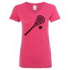 Women’s Glitter V-Neck T-Shirt Thumbnail