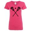 Women’s Glitter V-Neck T-Shirt Thumbnail