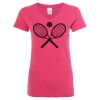 Women’s Glitter V-Neck T-Shirt Thumbnail