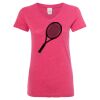Women’s Glitter V-Neck T-Shirt Thumbnail