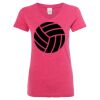 Women’s Glitter V-Neck T-Shirt Thumbnail
