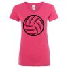 Women’s Glitter V-Neck T-Shirt Thumbnail