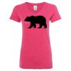 Women’s Glitter V-Neck T-Shirt Thumbnail