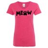Women’s Glitter V-Neck T-Shirt Thumbnail