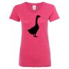 Women’s Glitter V-Neck T-Shirt Thumbnail