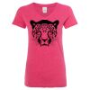 Women’s Glitter V-Neck T-Shirt Thumbnail