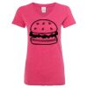 Women’s Glitter V-Neck T-Shirt Thumbnail