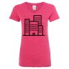 Women’s Glitter V-Neck T-Shirt Thumbnail