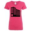 Women’s Glitter V-Neck T-Shirt Thumbnail