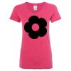 Women’s Glitter V-Neck T-Shirt Thumbnail
