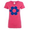 Women’s Glitter V-Neck T-Shirt Thumbnail