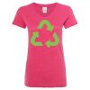 Women’s Glitter V-Neck T-Shirt Thumbnail