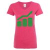 Women’s Glitter V-Neck T-Shirt Thumbnail
