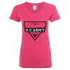 Women’s Glitter V-Neck T-Shirt Thumbnail