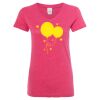 Women’s Glitter V-Neck T-Shirt Thumbnail