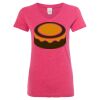 Women’s Glitter V-Neck T-Shirt Thumbnail