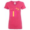 Women’s Glitter V-Neck T-Shirt Thumbnail