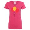 Women’s Glitter V-Neck T-Shirt Thumbnail