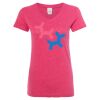 Women’s Glitter V-Neck T-Shirt Thumbnail