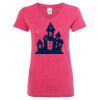 Women’s Glitter V-Neck T-Shirt Thumbnail