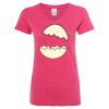 Women’s Glitter V-Neck T-Shirt Thumbnail