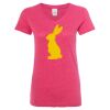 Women’s Glitter V-Neck T-Shirt Thumbnail