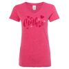 Women’s Glitter V-Neck T-Shirt Thumbnail