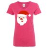 Women’s Glitter V-Neck T-Shirt Thumbnail