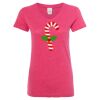 Women’s Glitter V-Neck T-Shirt Thumbnail
