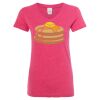 Women’s Glitter V-Neck T-Shirt Thumbnail