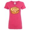 Women’s Glitter V-Neck T-Shirt Thumbnail