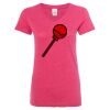 Women’s Glitter V-Neck T-Shirt Thumbnail