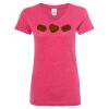 Women’s Glitter V-Neck T-Shirt Thumbnail