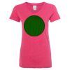 Women’s Glitter V-Neck T-Shirt Thumbnail