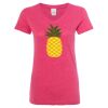 Women’s Glitter V-Neck T-Shirt Thumbnail