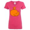 Women’s Glitter V-Neck T-Shirt Thumbnail