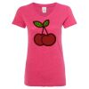 Women’s Glitter V-Neck T-Shirt Thumbnail